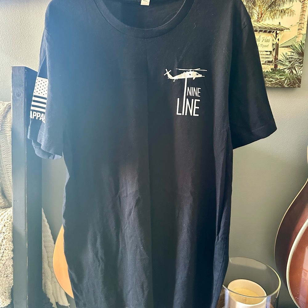 Nine Line Men's Black Short Sleeve Tee